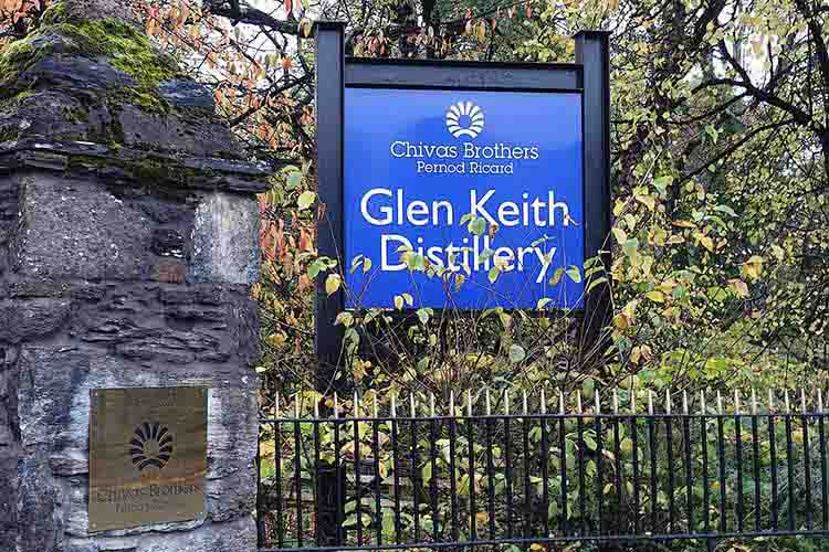 Photo of the Glen Keith Distillery
