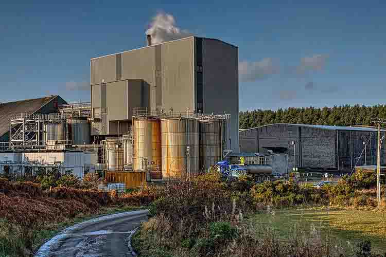 Photo of the Mannochmore Distillery