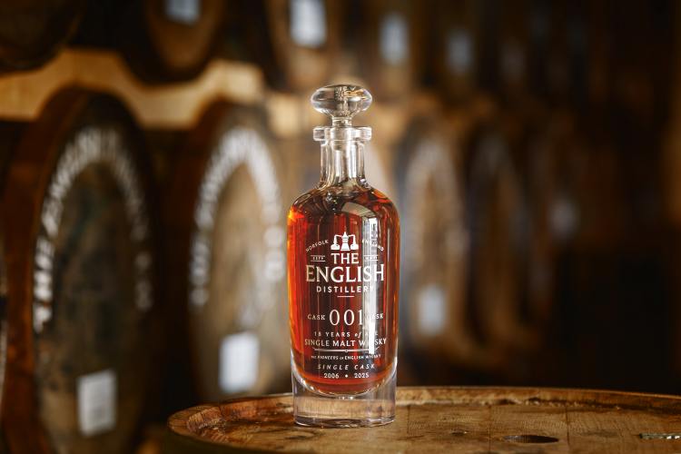 The English Distillery Releases Cask 001, Aged for 18 years – The Birth of English Whisky’s Revival