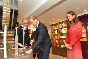 The Earl and Countess of Strathearn at The Famouse Grouse Experience Opening