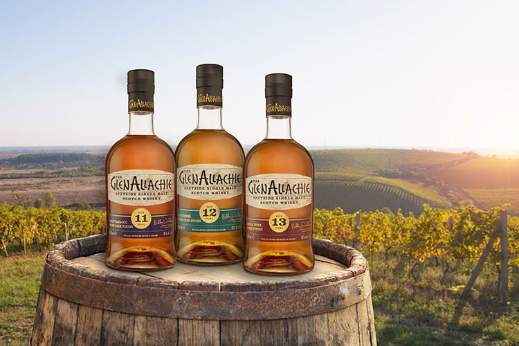 Maiden wine cask finish series from Glenallachie Distillery