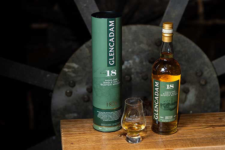 Glencadam Distillery reintroduces its' Highland 18 Years Old Single Malt