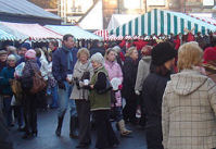 A photo of last year Christmas food and drink festival