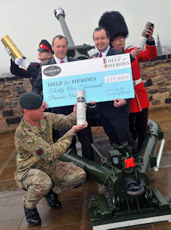 Glengoyne Goes Great Guns for Help for Heroes