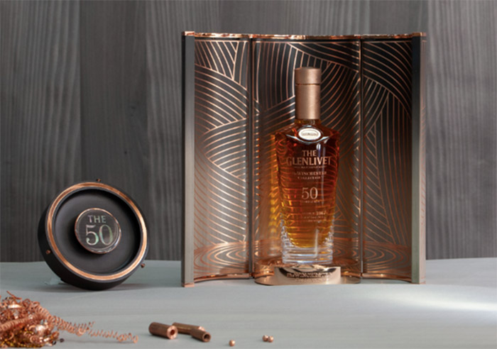 Award-winning British designer Bethan Gray designs The Glenlivet's Winchester Collection Vintage 1967