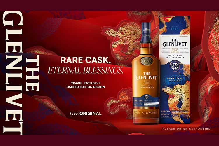 The Glenlivet Distillery celebrates the Year of the Dragon with an exclusive Lunar New Year Rare Cask release