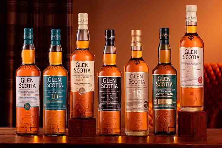 landsby Association Hovedsagelig Award-winning whisky Glen Scotia unveils bold new look