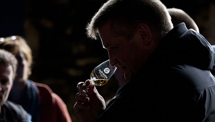 Inside the Glen Scotia Distillery