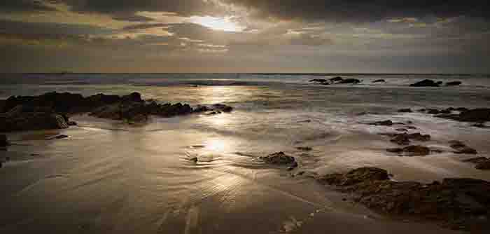 The beach at Campbeltown