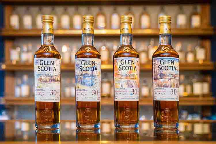 relæ langsom Skæbne Glen Scotia unveils new 30 Year Old with stunning collection of packaging  designs from artist, Alice Angus