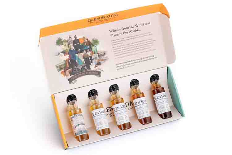 Glen Scotia releases exclusive Dunnage Tasting Box following the success of the virtual festival