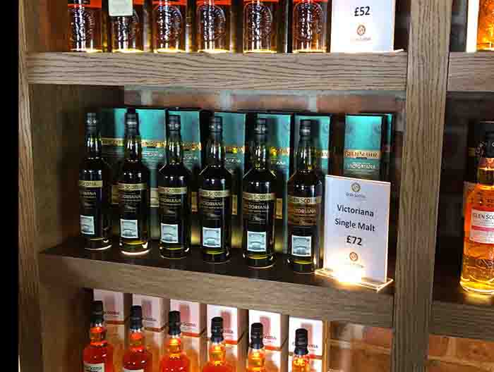 Glen Scotia shop in Campbeltown