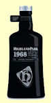 A bottle of Highland Park 18 Year Old Single Malt Whisky