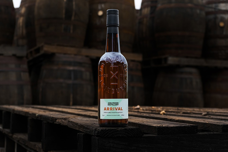 Holyrood Distillery launches first whisky 'Arrival'. Released on Friday 6 October 2023 
