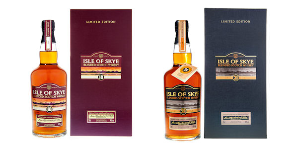 Isle of Skye Whisky unveils exclusive new 18 and 21yo whiskies - 11th January, 2015
