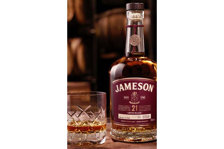 Jameson Marks The End Of 2021 With An Extra Special Whiskey - 21 Years In The Making 