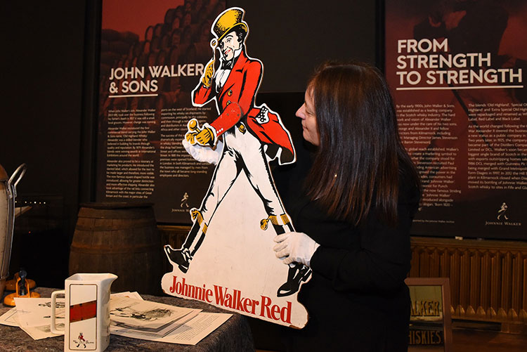 Johnnie Walker â€“ Celebrating 200 Years exhibition at the Dick Institute