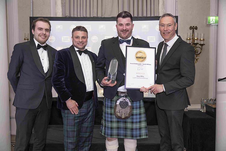 Loch Lomond Group’s Gary Mills Named Best Scotch Whisky Ambassador at World Whisky Awards


