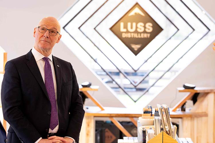 The Rt. Hon. John Swinney MSP, First Minister of Scotland Officially Opens Luss Distillery