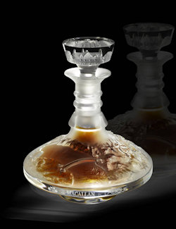 The Macallan and Lalique break record for most expensive whisky and crystal decanter ever sold: $460,000 (£288,000) - all for charity - 16th November, 2010