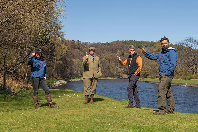 The Macallan supports vital conversation work in the River Spey: Phase two of The Moray Firth Tracking Project