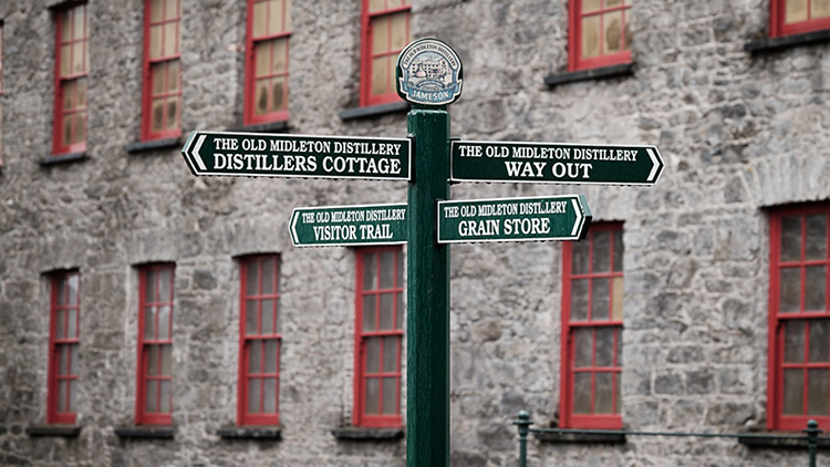 Midleton Distillery in County Cork