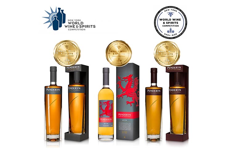 The Welsh are seriously 'Coming to America' after Penderyn Distillery Takes Two Double Golds at the New York World Wine and Spirits 2021 Competition