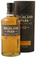 Highland Park 12 year old Single Malt Whisky