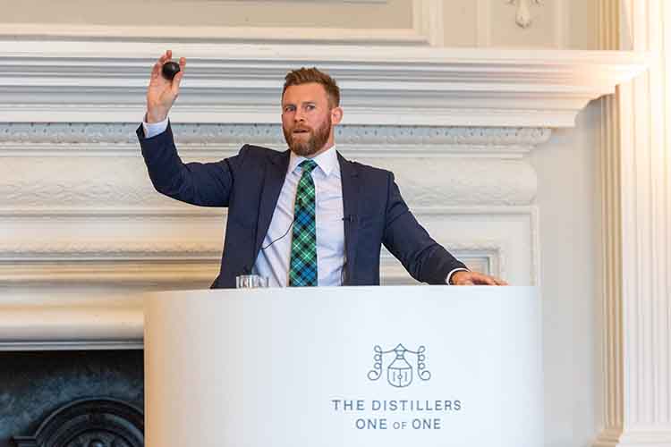 The Distillers One Of One Scotch Whisky Charity Auction Brings An
Outstanding Total Of £2.25 Million / $2.7 Million, Doubling The Pre-Sale Low Estimate
