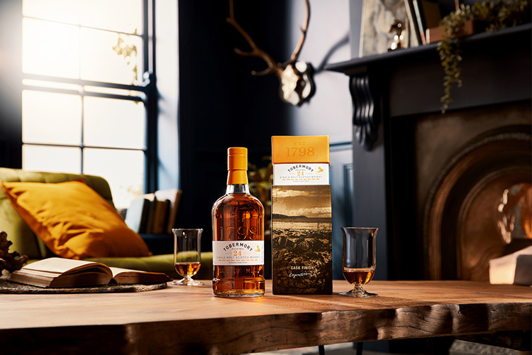 Tobermory Distillery announces, limited-edition 24-Year-Old, exquisite new whisky inspired by Mull coastline.