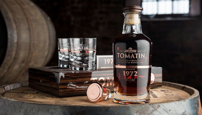 Tomatin Distillery 推出限量版 1972 单一麦芽威士忌：2017 年 7 月 19 日