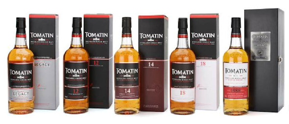 Tomatin Distillery Core Range April 2014