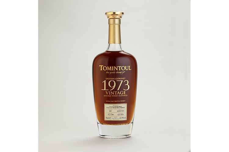 Rare single cask Tomintoul Vintage 1973 set for limited release: Double Wood Matured Vintage Expression