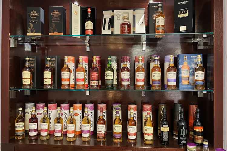Tomintoul Range of Whiskies