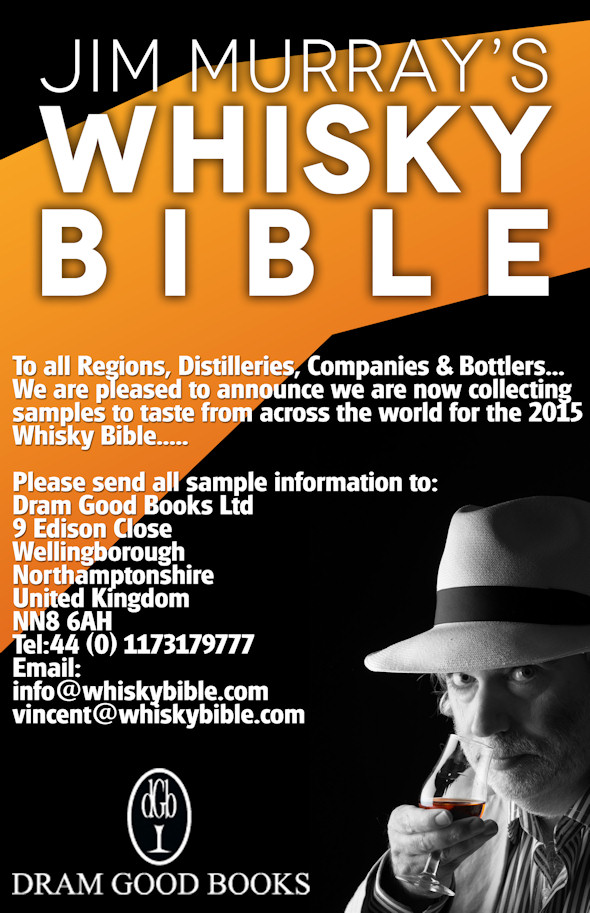 Whisky Bible 2015 | Collecting new samples for the 2015 Whisky Bible | 15th February, 2014 Whisky Bible 2015 | Collecting new samples for the 2015 Whisky Bible | 15th February, 2014
